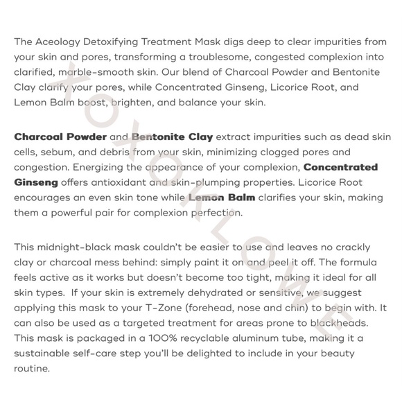 Aceology Detoxifying Treatment Mask Peel Off - Picture 13 of 13